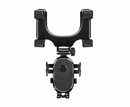 Support Téléphone de Rétroviseur Rotatif